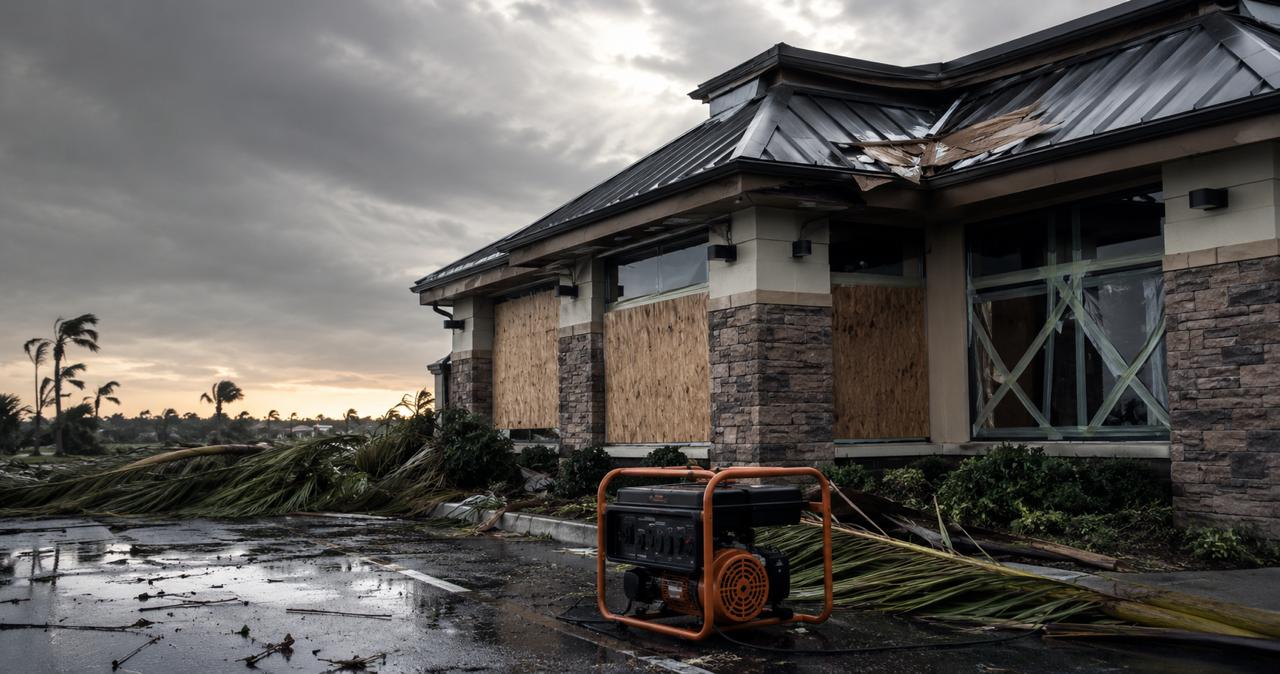 Florida Restaurant Food Safety After a Hurricane: Power Outages, Boil-Water Notices and Reopening — InspectFL visual showing Florida restaurant inspection data