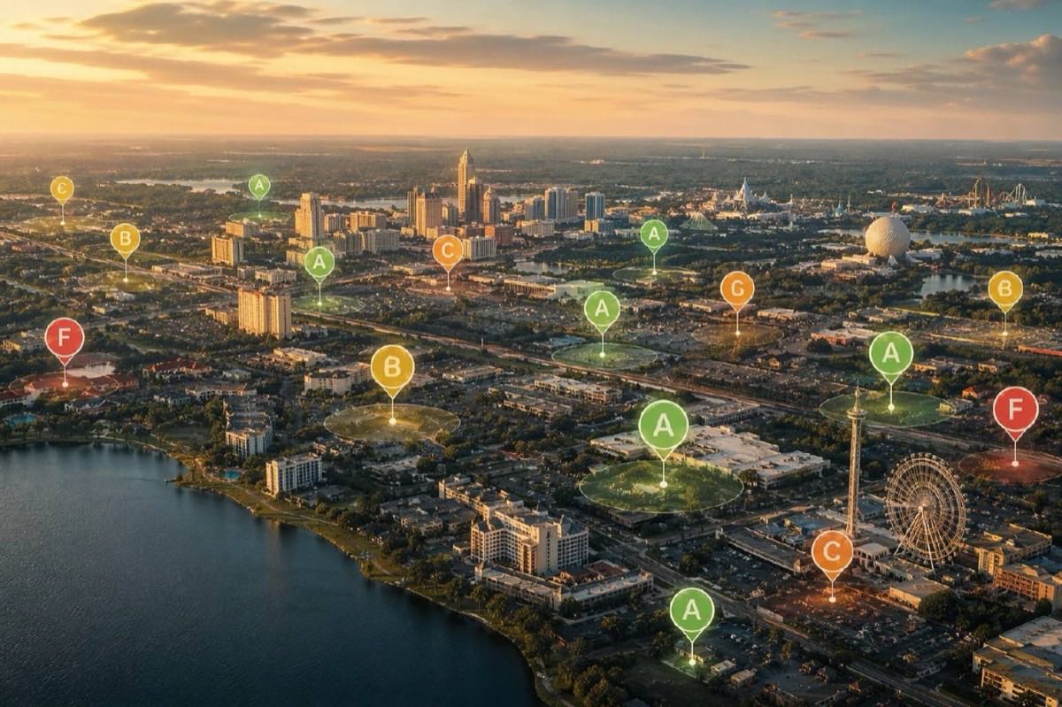 Orlando Restaurant Inspections — Recent Activity — InspectFL visual showing Florida restaurant inspection data