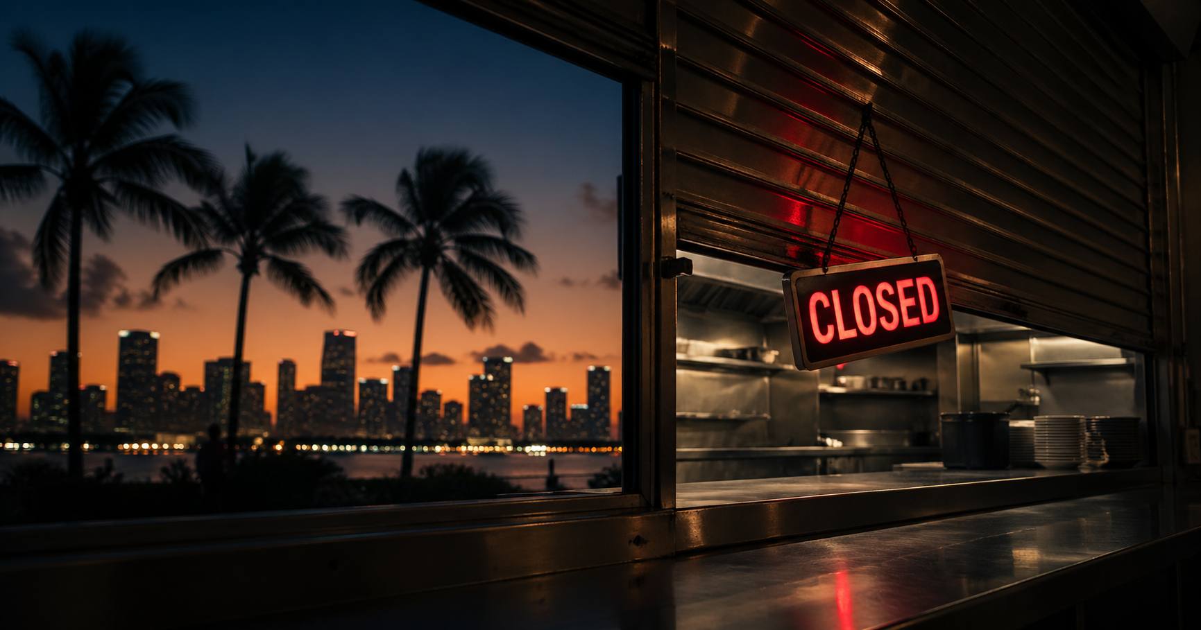 8 South Florida kitchens ordered shut last week — InspectFL visual showing Florida restaurant inspection data